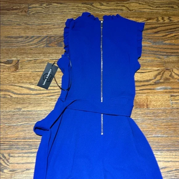 Andrew Marc Royal Blue Jumpsuit - Picture 7 of 8